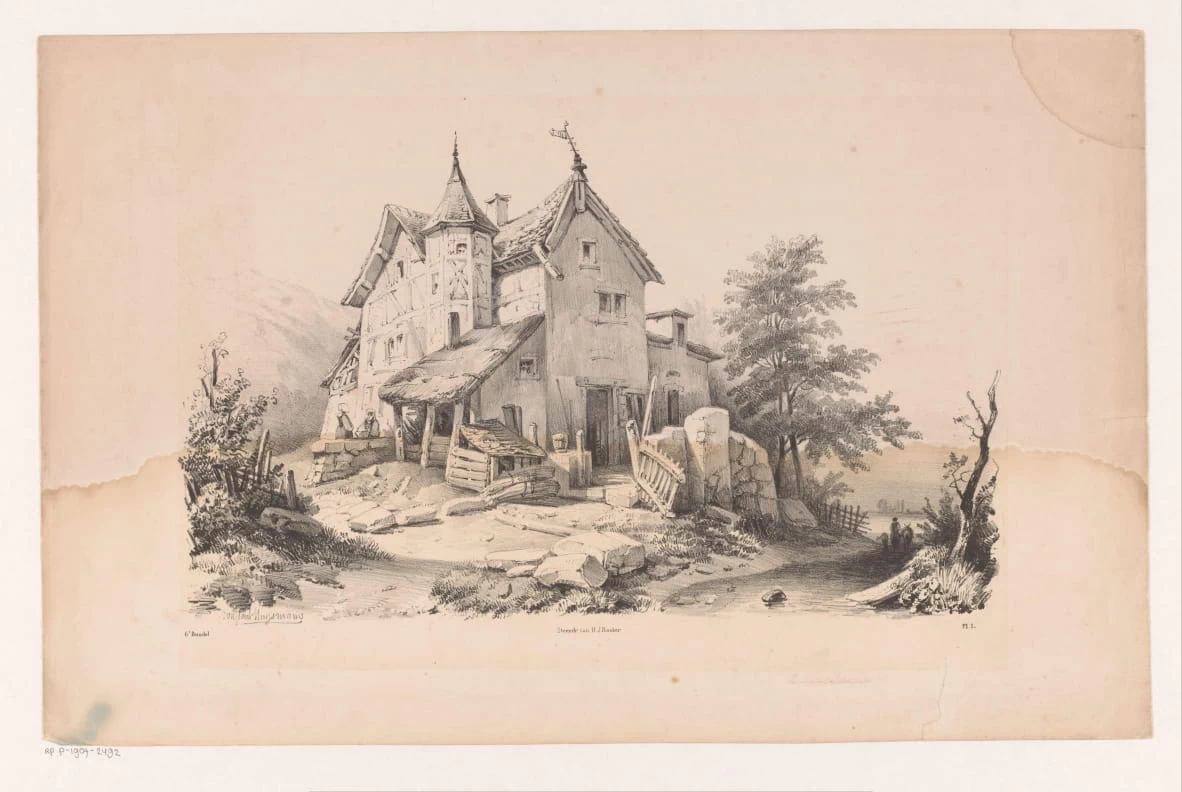 Igure in preghiera in un paesaggio - Rijks Museum, Amsterdam